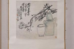 春梅图轴