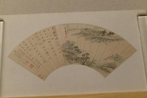 采莲扇页