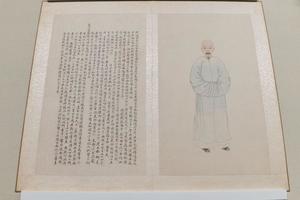 行、楷书临帖卷