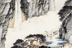 碧嶂飞瀑圖