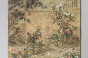 四季花卉棋盘