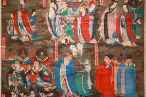 水陆画像轴