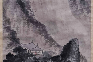 仿高房山笔意图